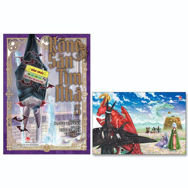 Truyện tranh Rồng Săn Tìm Nhà – Tập 5 – Tặng Kèm Postcard – Kim Đồng