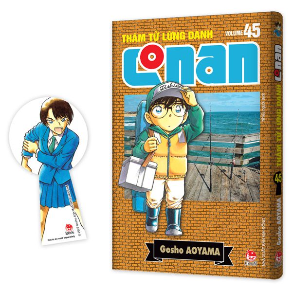 Truyện tranh Thám Tử Lừng Danh Conan – Tập 45 – Bản Nâng Cấp – Tặng Kèm Bookmark – Kim Đồng