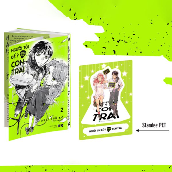 Truyện tranh Người Tôi Để Ý Không Phải Con Trai – Tập 2 – Bản Đặc Biệt – Tặng Kèm Standee PET – Hà Nội