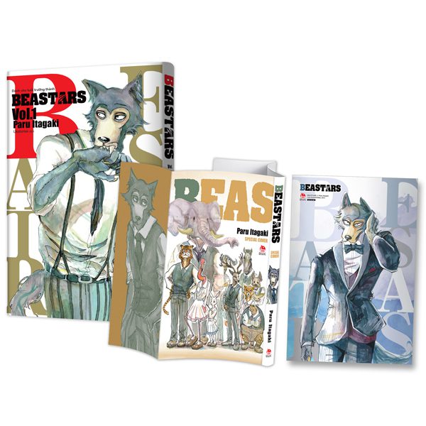 Truyện tranh Beastars – Tập 1 – Tặng Kèm Special Cover + Metalize Card – Kim Đồng