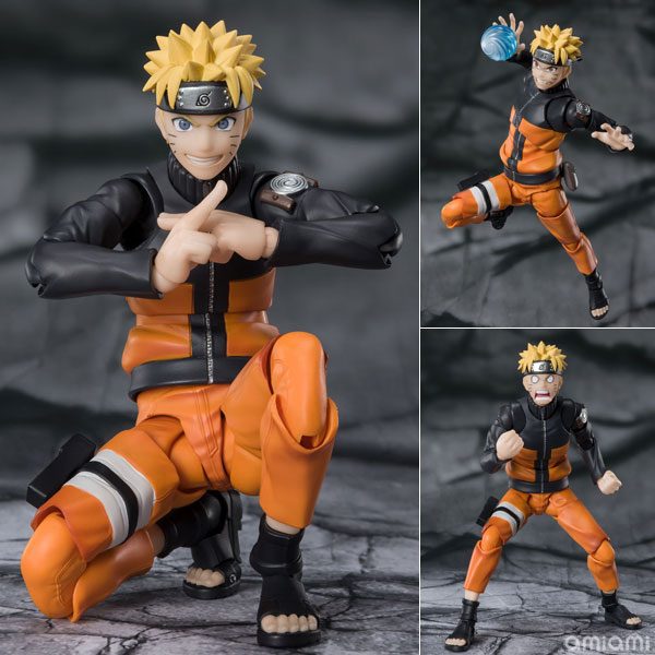 S.H.Figuarts Naruto Uzumaki -Jinchuuriki of the Nine-tail Fox Spirit Entrusted with Hope- Naruto Shippuden – Chính hang Bandai Spirits