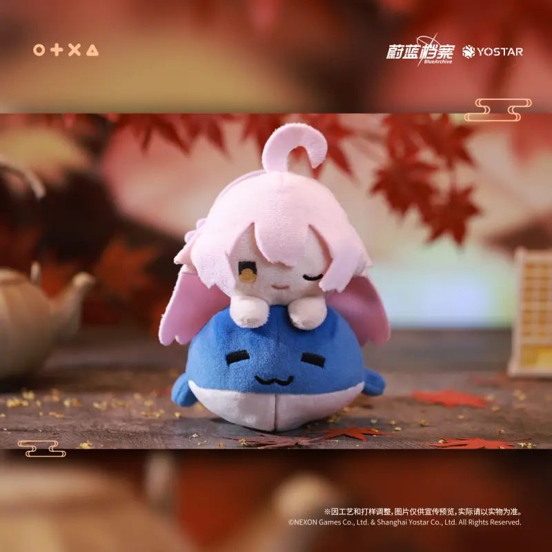 Móc khóa bông Takanashi Hoshino – Chính hãng Blue Archive