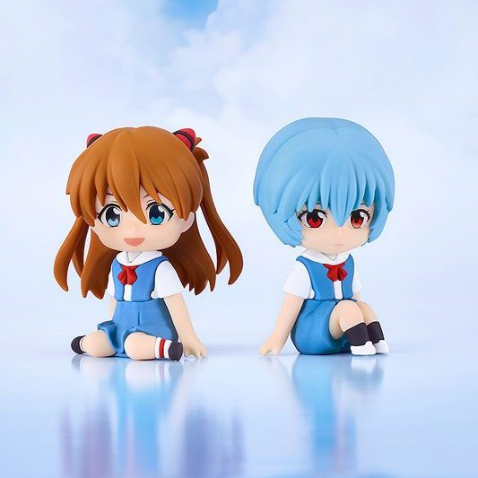 Nendoroid Plus Rubber Mascot Asuka Langley Shikinami & Rei Ayanami – Rebuild of Evangelion – Chính hãng Good Smile Company