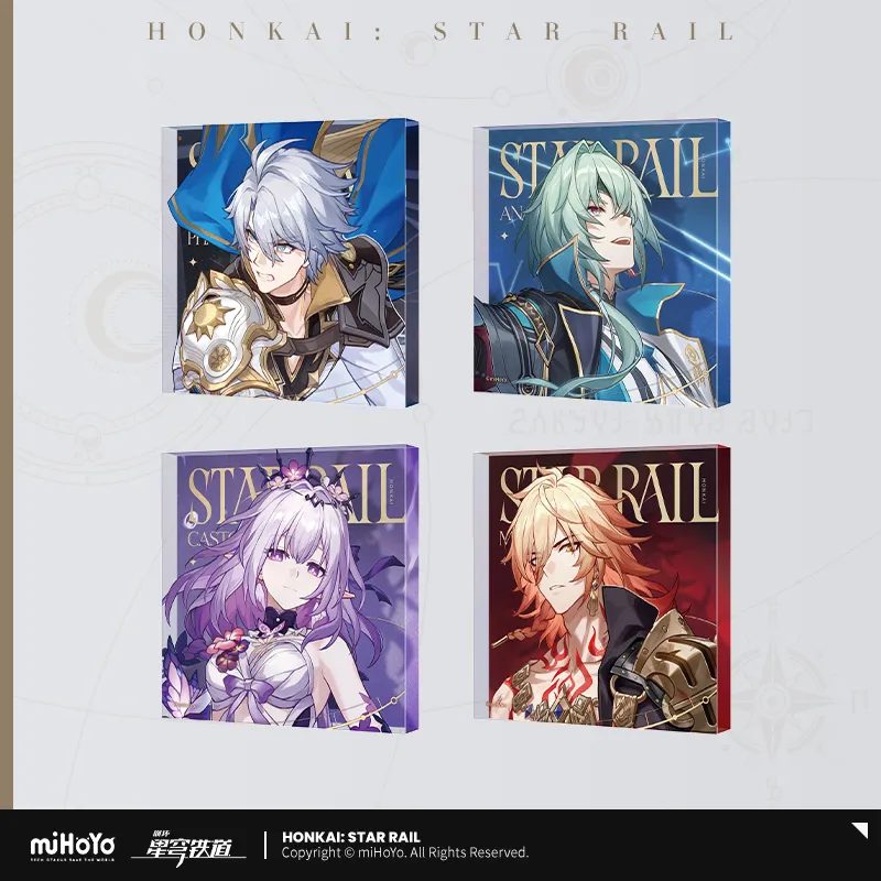 Khối acrylic chủ đề Lời Mời Từ Các Vì Sao – Honkai Star Rail – Chính hãng Mihoyo