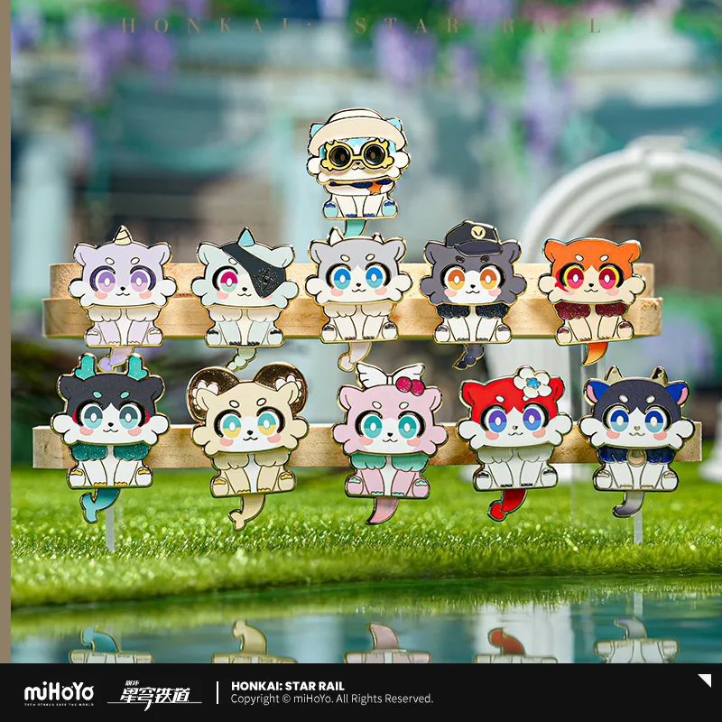 Huy hiệu kim loại Chimera chủ đề Aoo Aoo Chimera – Honkai: Star Rail – Chính hãng Mihoyo