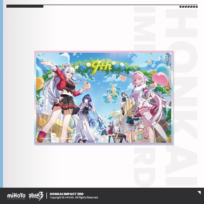 Shikishi chủ đề Kỷ Niệm- Honkai Impact 3rd – Chính hãng Mihoyo