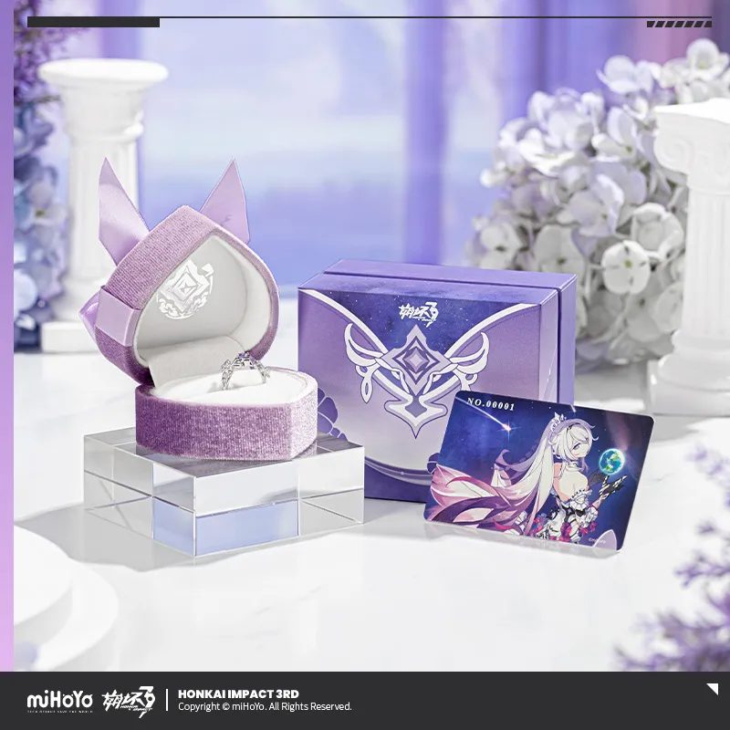 Hộp nhẫn & quà tặng chủ đề Luật Giả Chung Cuộc – Honkai Impact 3rd – Chính hãng Mihoyo