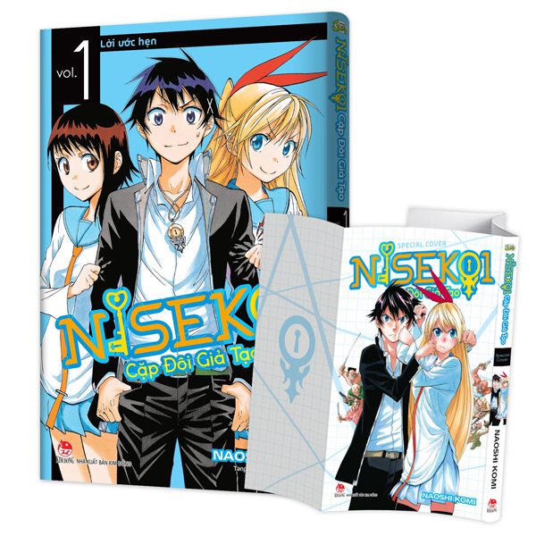 Truyện tranh Nisekoi – Cặp Đôi Giả Tạo – Tập 1 – Lời Ước Hẹn – Tặng Kèm Special Cover – Kim Đồng
