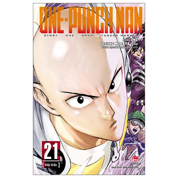 Truyện tranh One-Punch Man – Tập 21 – Một Khắc (Tái Bản 2025) – Kim Đồng