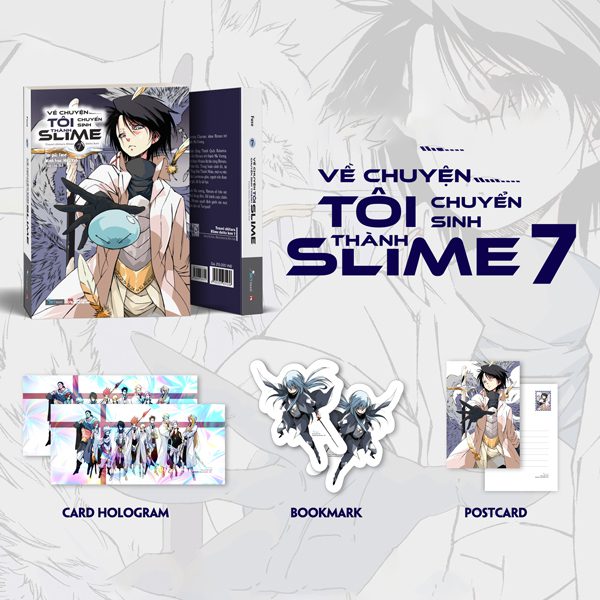 Light novel Về Chuyện Tôi Chuyển Sinh Thành Slime – Tập 7 – Bản Đặc Biệt – Tặng Kèm Bookmark + Postcard + Card Hologram – Phụ Nữ Việt Nam