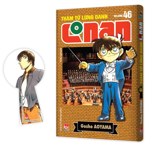 Truyện tranh Thám Tử Lừng Danh Conan – Tập 46 – Bản Nâng Cấp – Tặng Kèm Bookmark – Kim Đồng