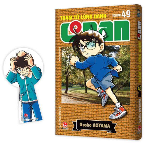 Truyện tranh Thám Tử Lừng Danh Conan – Tập 49 – Bản Nâng Cấp – Tặng Kèm Bookmark – Kim Đồng
