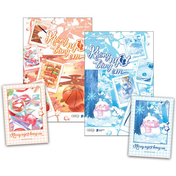 Truyện Sách Không Ngọt Bằng Em – Tập 1 + Tập 2 (Bộ 2 Tập) – Tặng Kèm 2 Bookmark Polaroid Bồi Cứng – Dân Trí