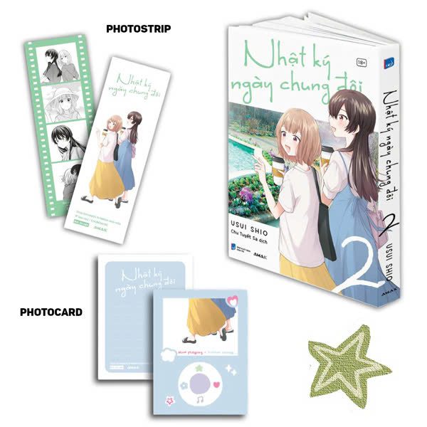 Truyện tranh Nhật Ký Ngày Chung Đôi – Tập 2 – Tặng Kèm Photocard “Love Is Here” + Photostrip “Still With You” – Dân Trí