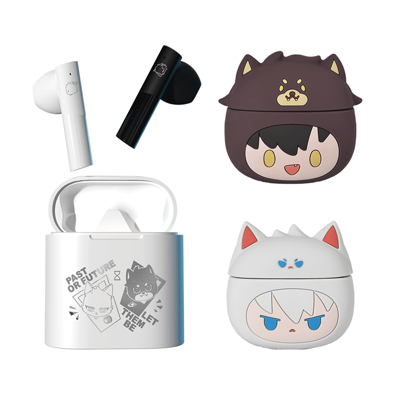 Bộ tai nghe Bluetooth True Wireless chủ đề Hồi Ức/Echo – Link Click – Chính hãng BiliPods