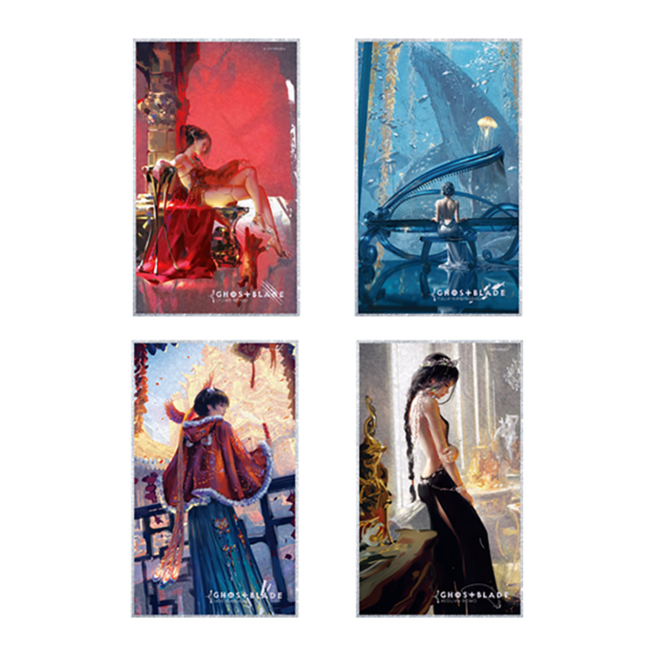 Móc khóa acrylic Ghost Blade WLOP  – Chính hãng Huyền Cơ Khoa Kỹ