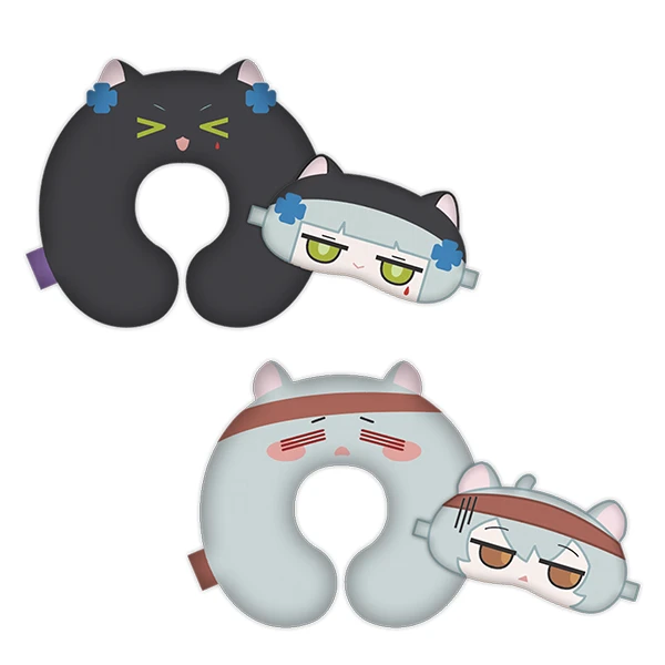 Bộ bịt mắt và vỏ gối chữ U Girls’ Frontline 2: Exile  chủ đề Khoảnh Khắc Thư Giãn – Chính hãng SUNBORN