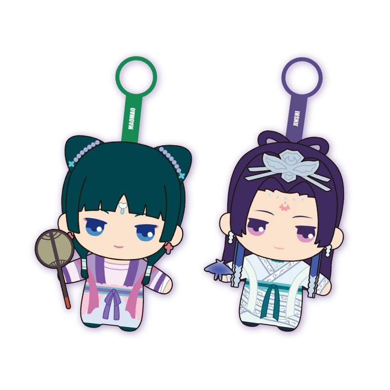 Móc khóa bông Maomao & Jinshi 13cm chủ đề Moon Spirit  – Dược Sư Tự Sự – Chính hãng SUNRISEPOP