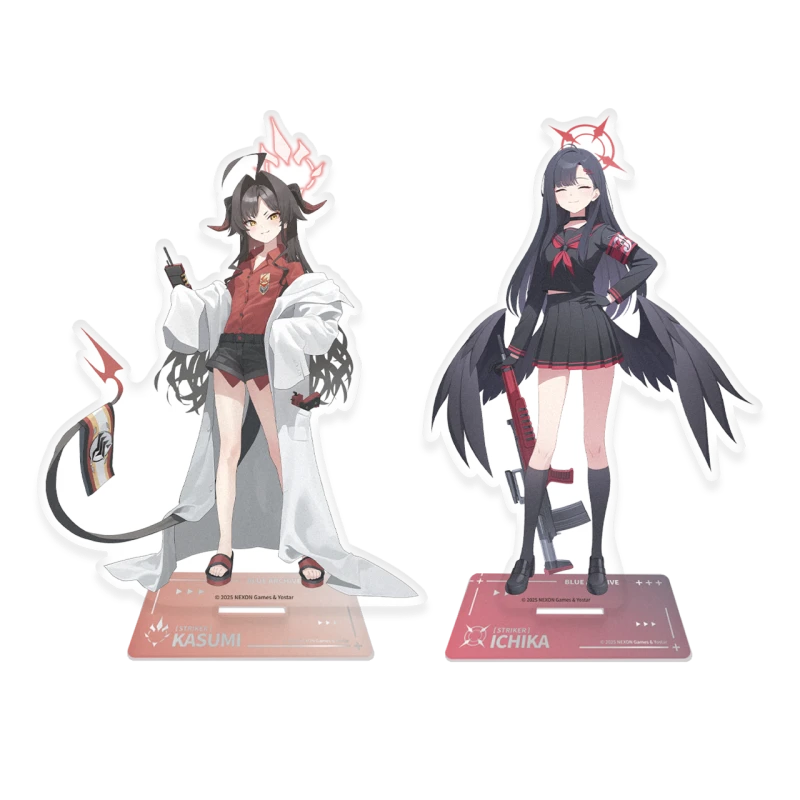 Standee nhân vật Kasumi & Ichika – Chính hãng Blue Archive