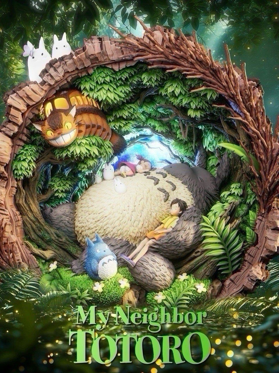 Totoro Sleeping – My Neighbor Totoro – EMO Studio