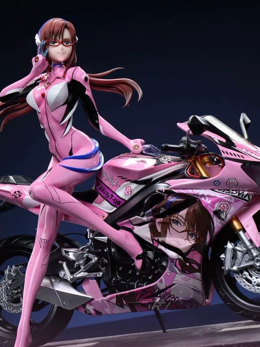 Motorcycle Girl Mari Makinami – Evangelion – SX Studio