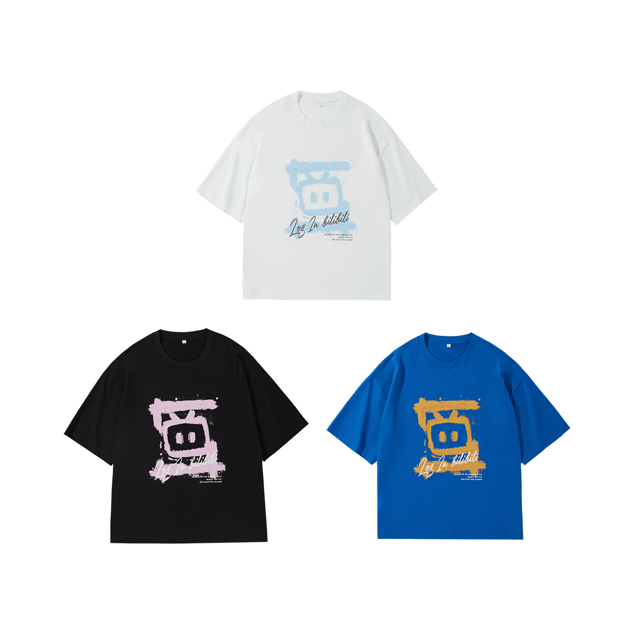 Áo thun Tiểu Điện Thị chủ đề Cotton Series – Chính hãng BilibiliGoods