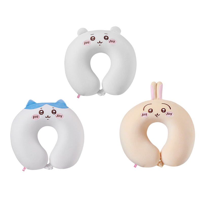 Gối chữ U Chiikawa  & Hachiware  & Usagi văn phòng du lịch đa năng – Chính hãng MINISO