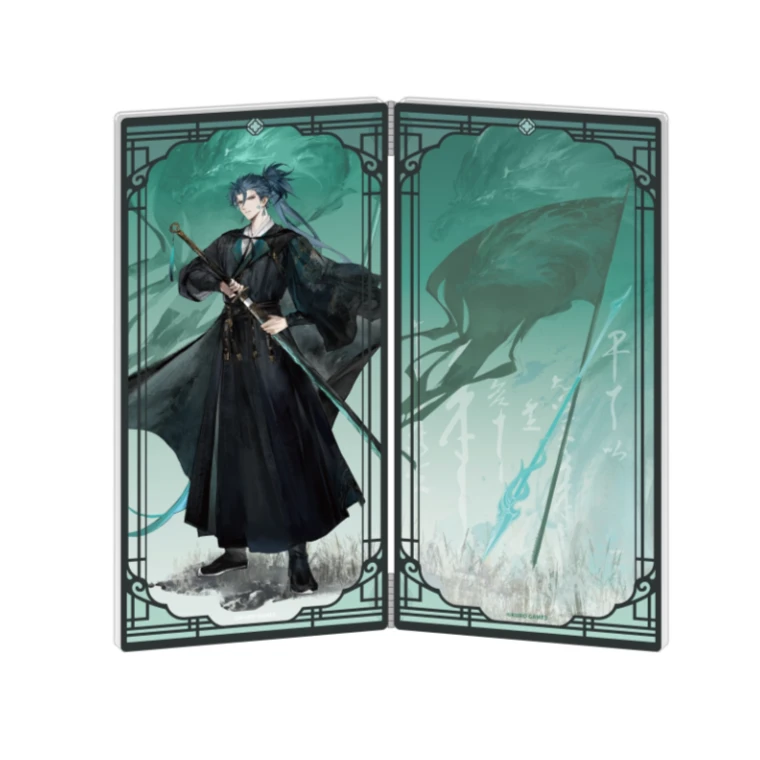 Bình phong trang trí acrylic nhân vật Jiyan chủ đề Chiêm bao Sơn Hà – Wuthering Waves – Chính hãng Kuro Gams