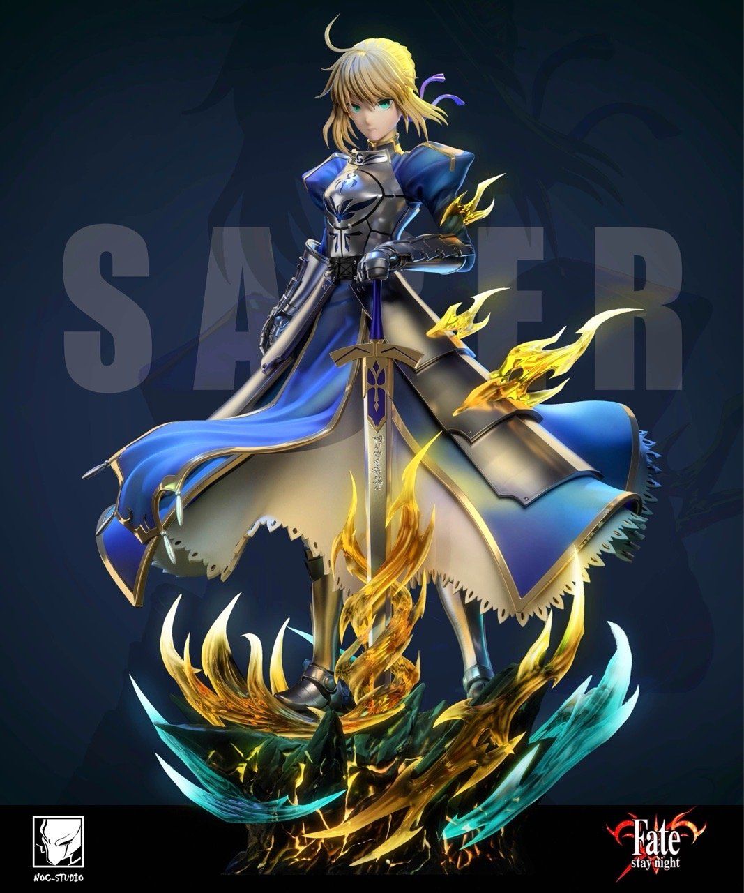 Saber – Fate/stay night – Noc Studio