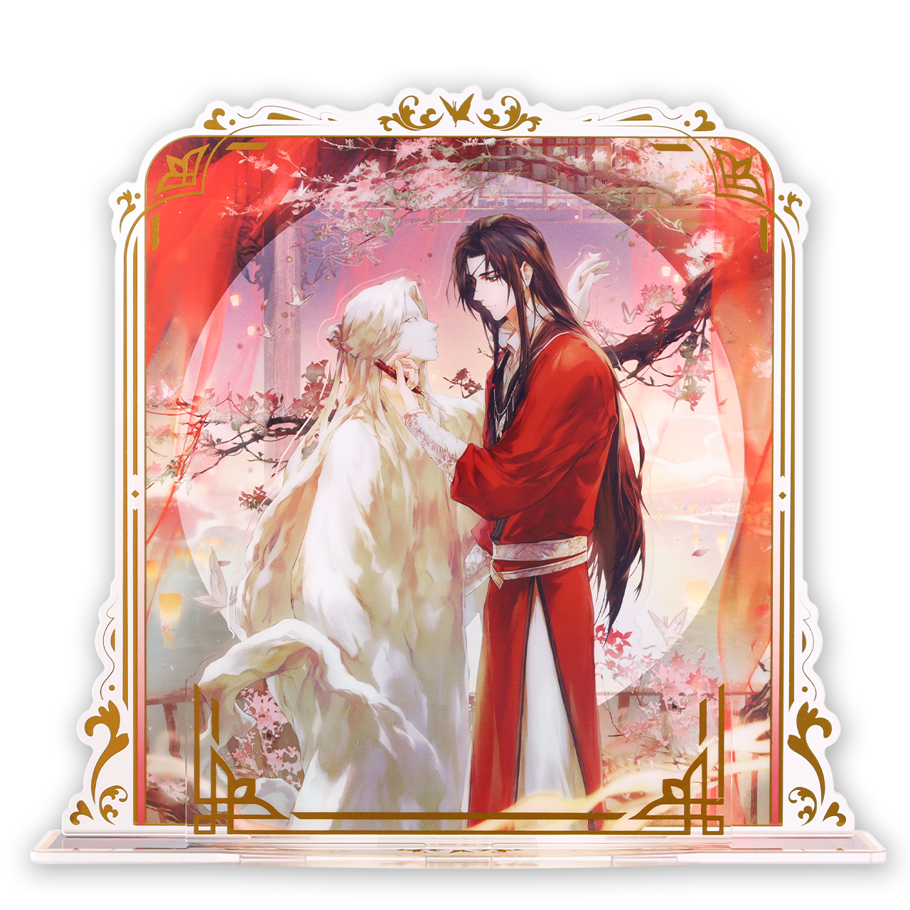 Standee nhân vật Hoa Thành & Tạ Liên chủ đề Xua bóng chạm trần – Thiên Quan Tứ Phúc – Chính hãng BEMOE