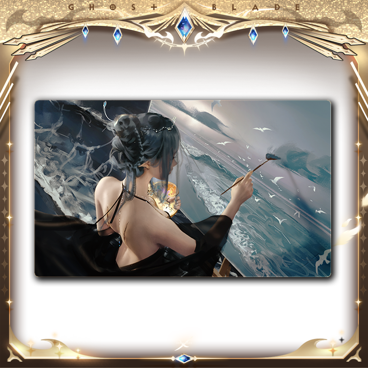 Lót chuột Phong Linh & Hải Cầm Yên & Tiểu Lục – Ghost Blade – Chính hãng Xuanji Tech