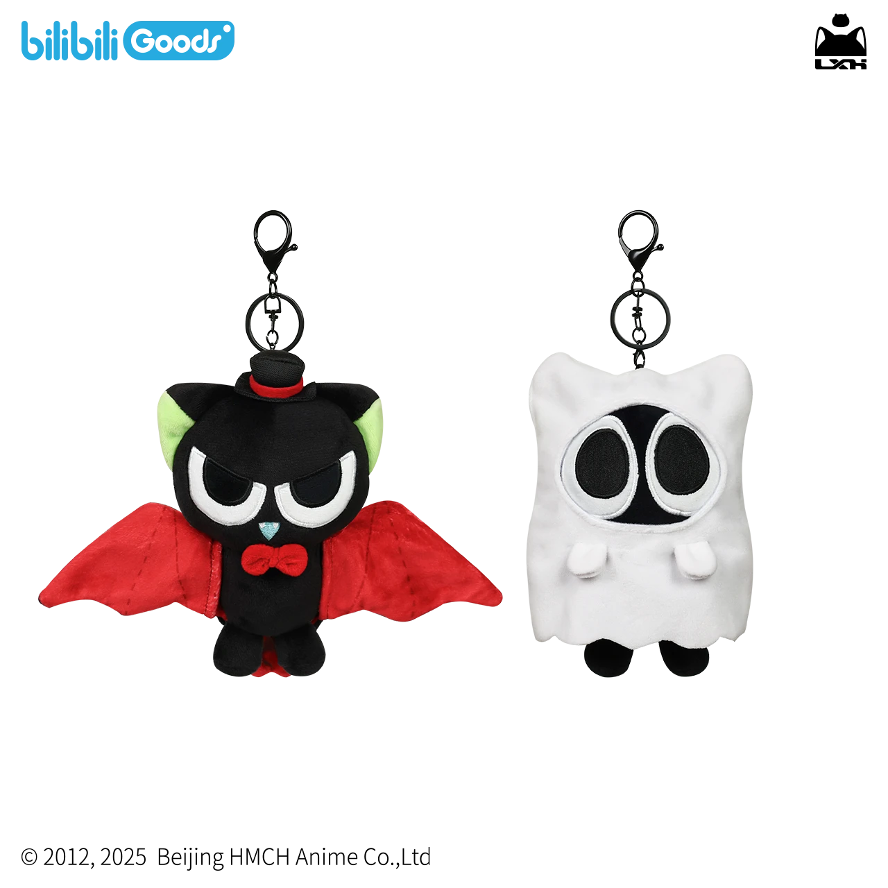 Móc khóa nhồi bông The Legend of Luo Xiao Hei Halloween Series – Chính hãng BILIBILIGOODS