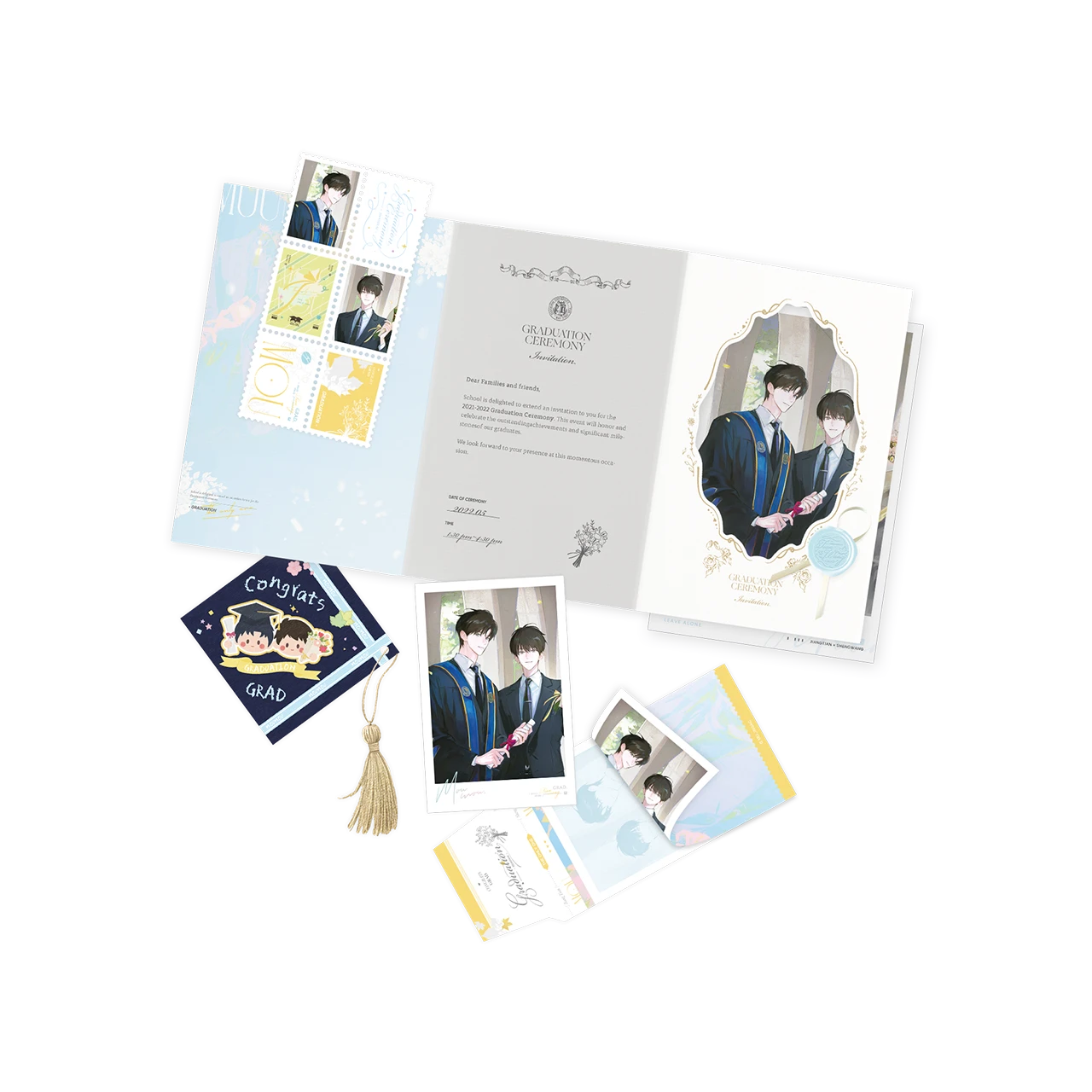 Thiệp mời tốt nghiệp Mỗ Mỗ – Chính hãng MULINGAC