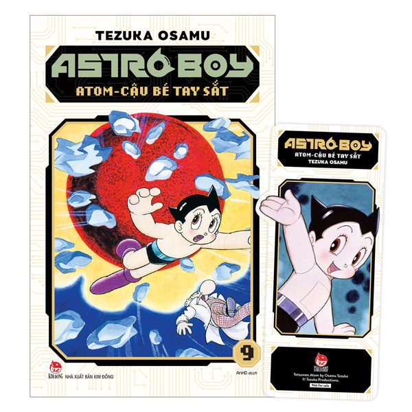Truyện tranh Astro Boy – Atom Cậu Bé Tay Sắt – Tập 9 – Tặng Kèm Bookmark – Kim Đồng