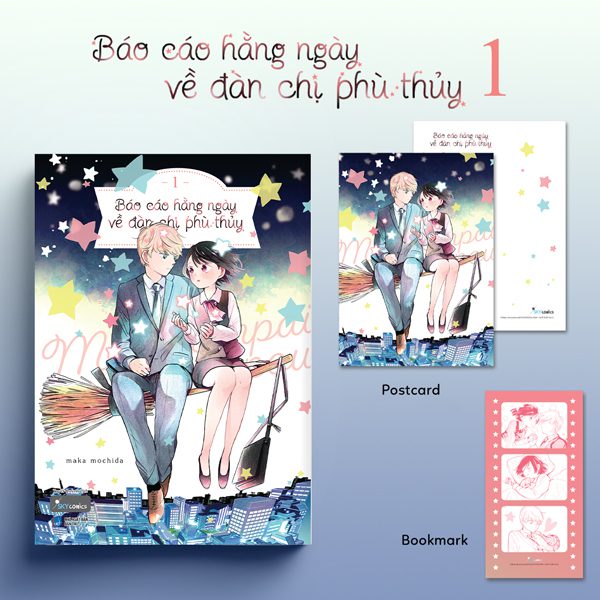 Truyện tranh Báo Cáo Hằng Ngày Về Đàn Chị Phù Thủy – Tập 1 – Tặng Kèm Bookmark Bồi Cứng + Postcard 2 Mặt – Dân Trí