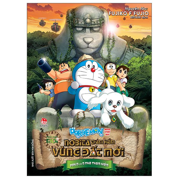 Truyện tranh Doraemon – Movie Story Màu – Phiên Bản Mới – Nobita Thám Hiểm Vùng Đất Mới – Kim Đồng