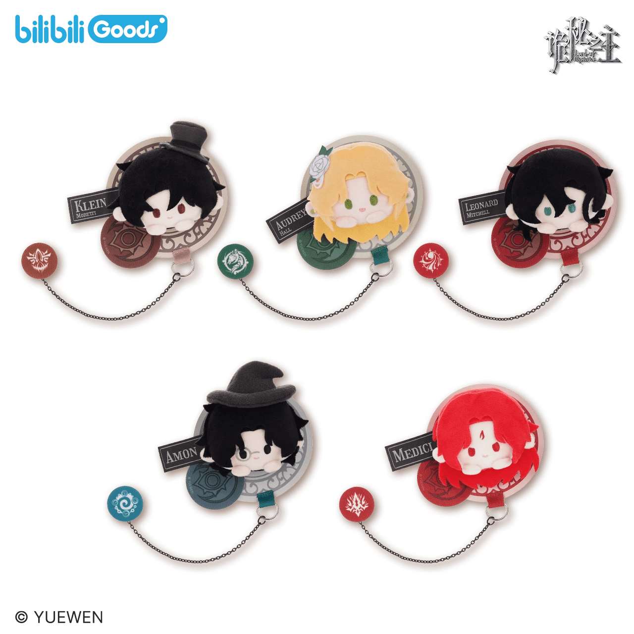 Huy hiệu PATCH series – Quỷ Bí Chi Chủ – Chính hãng bilibiliGoods