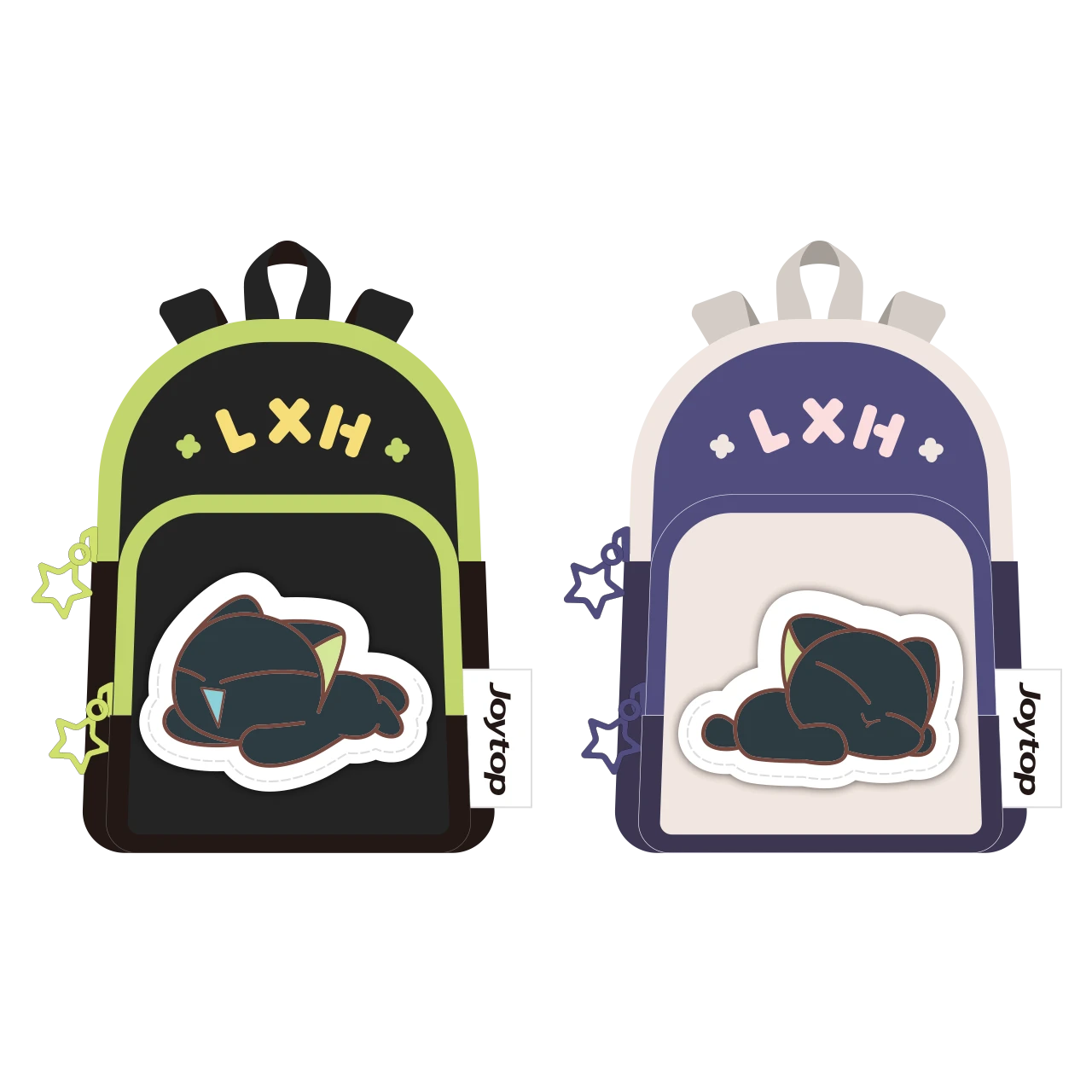 Ví tiền mini La Tiểu Hắc chiến ký chủ đề Mimi Myau Myau – Chính hãng JOYOUTH