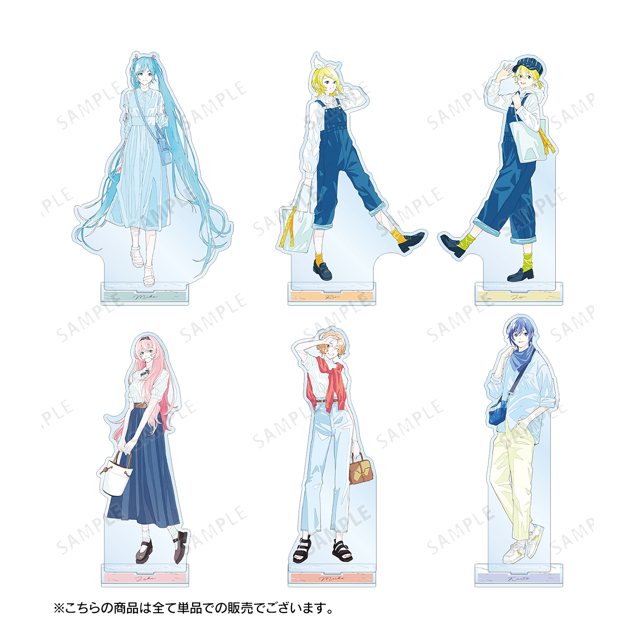 Standee nhân vât Hatsune Miku chủ đề Du lịch- Vocaloid – Chính hãng CRUX