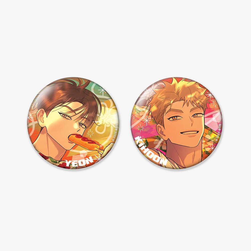 Set huy hiệu hình lon chủ đề Drive Nhiệm vụ Hongsil – Chính hãng Lezhin