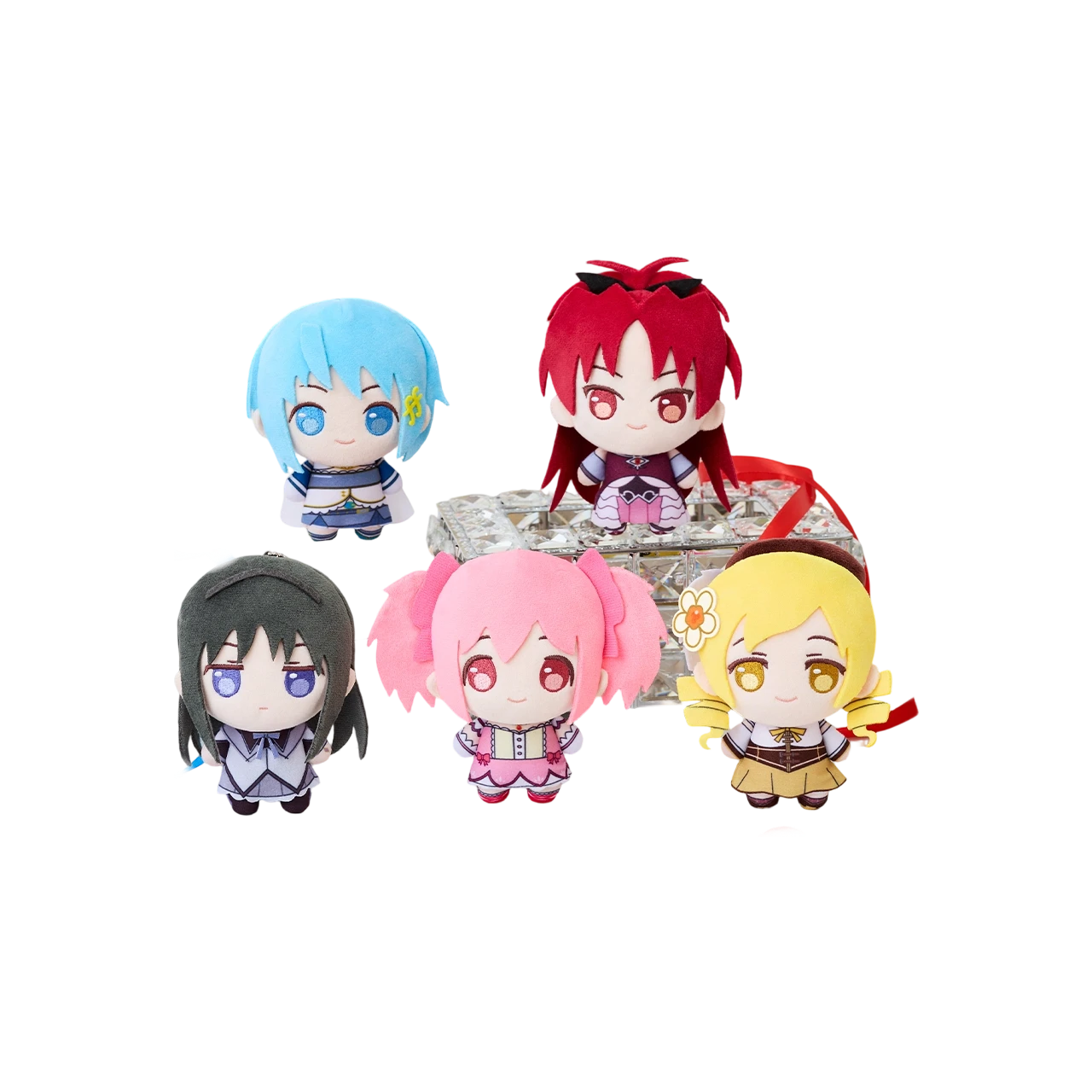 Móc khóa bông Mahou Shoujo Madoka Magica puchish – Chính hãng Bushiroad Creative