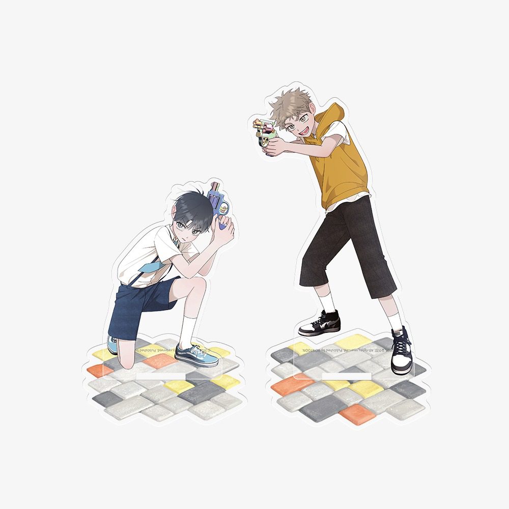 Standee acrylic chủ đề Thời Thơ Ấu/Trẻ Em – Nhiệm vụ Hongsil – Chính hãng Lezhin