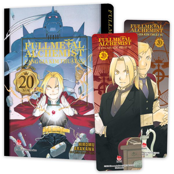 Truyện tranh Fullmetal Alchemist – Cang Giả Kim Thuật Sư – Hợp Tuyển Kỉ Niệm 20 Năm – Tặng Kèm 2 Bookmark Nhựa Trong – Kim Đồng