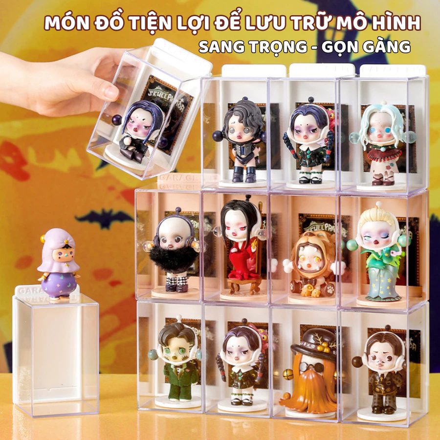 Hộp Đựng Mô Hình , Hộp Trưng Bày Mô Hình Chất Liệu Mica Trong Suốt Cao Cấp