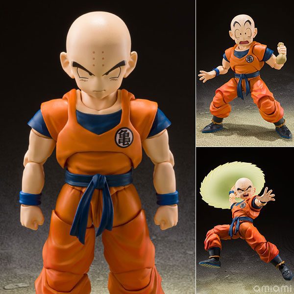S.H.Figuarts Krillin -Strongest Earthling Man- – Dragon Ball Z – Chính hãng Bandai Spirits