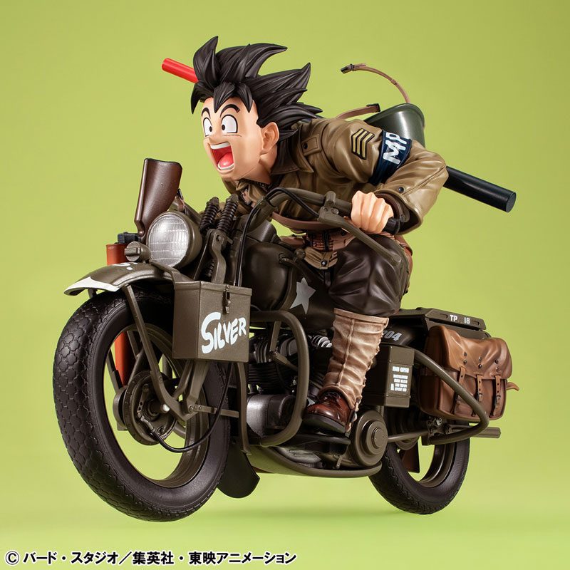 Desktop Real McCoy EX Son Goku & Bike – Dragon Ball Z – Chính hãng MegaHouse