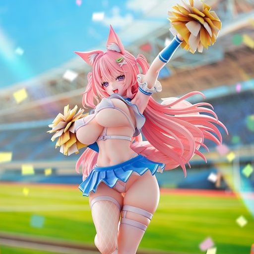 Animal Ears Cheerleader Girl illustration by Yatanuki Kei 1/5.5 – Chính hãng NOCTURNUS