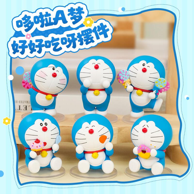 Mô hình Doraemon chủ đề Ngon Quá Đi!- Chính hãng LDCX