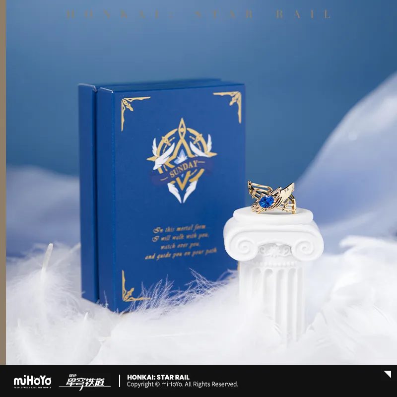 Nhẫn nhân vật Sunday chủ đề ấn tượng – Honkai Star Rail – Chính hãng Mihoyo