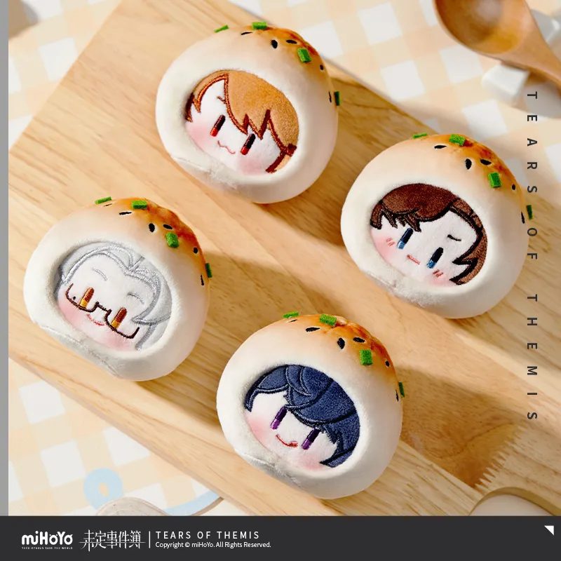 Cục bông hình bánh bao chủ đề Bánh Sinh Giản Vĩ Đại – Tears of Themis – Chính hãng Mihoyo